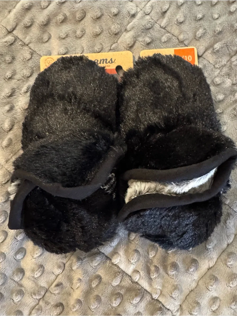 Dearfoams Kid S Girls Charlotte Fuzzy Bootie Slipper